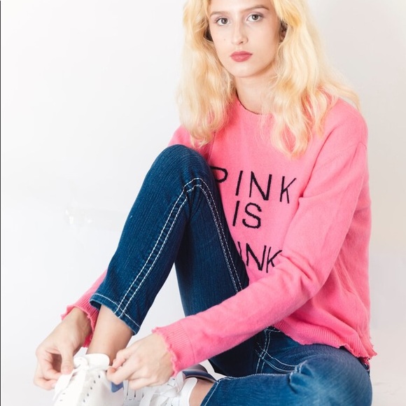 Valentino Pink Is Punk Sweater Size S - Picture 9 of 9